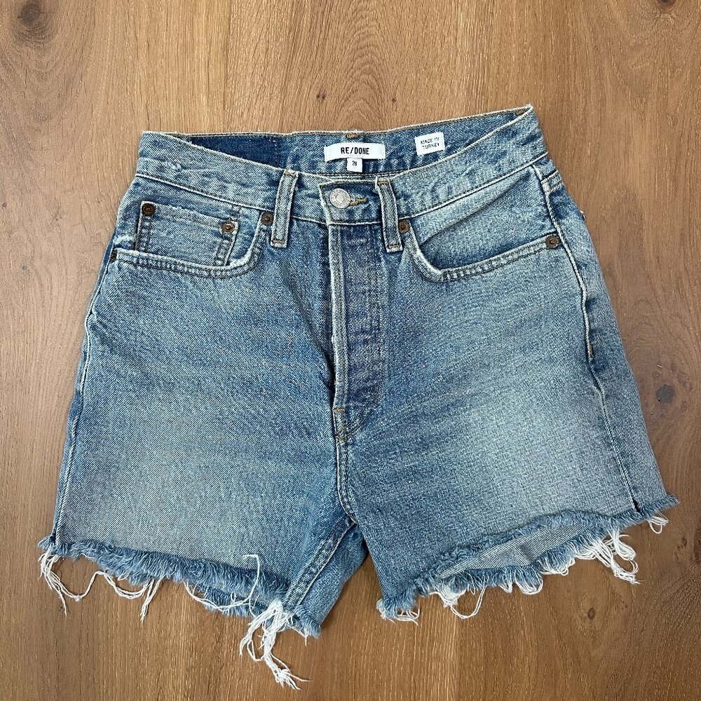 Re/Done jean shorts size 26